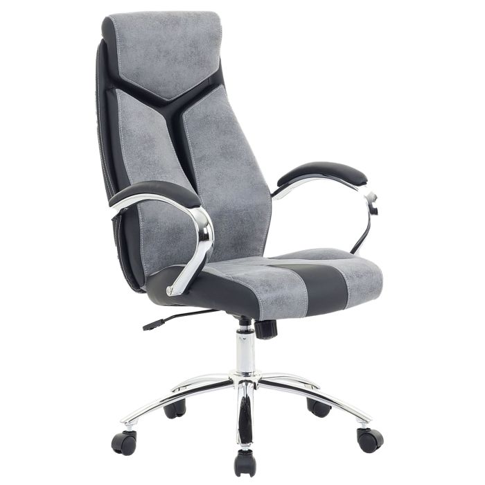 Swivel Office Chair Grey FORMULA 1