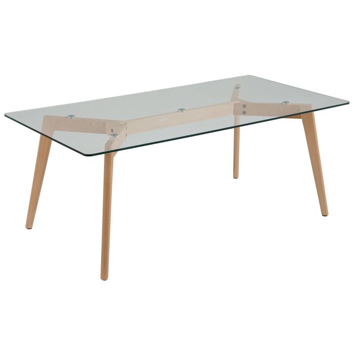 Glass Top Coffee Table HUDSON
