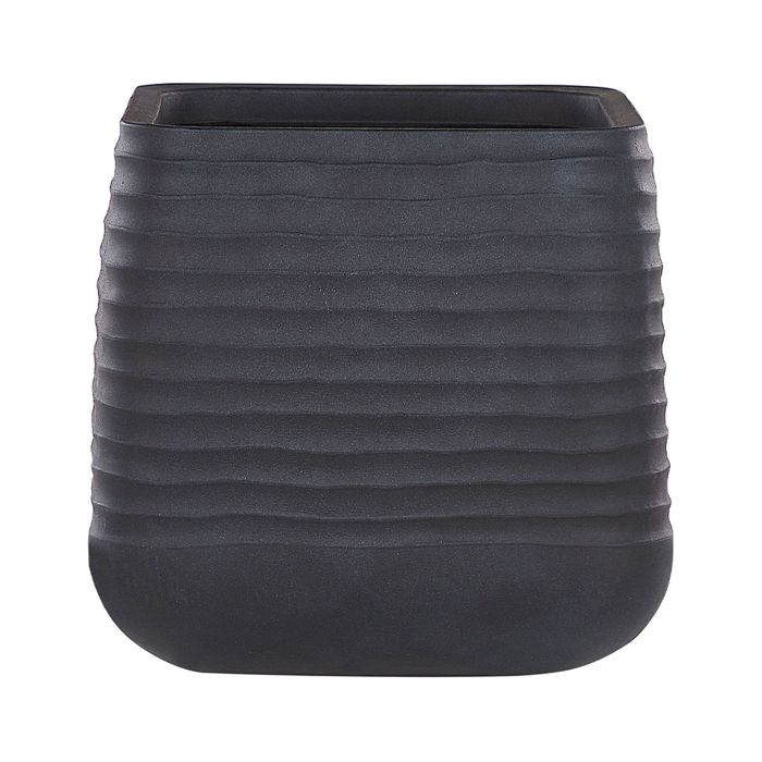Plant Pot 50 x 50 x 49 cm Black PARIKIA