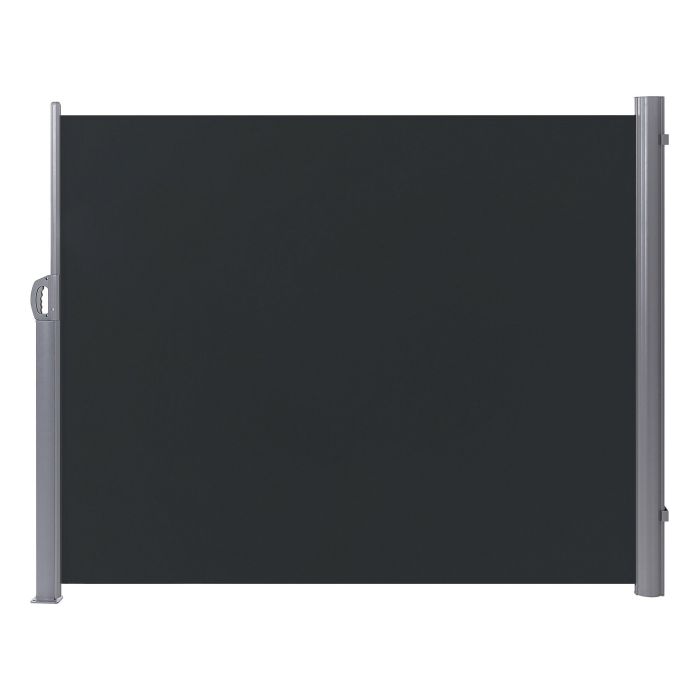 Garden Side Awning Retractable 160 x 300 cm Graphite Grey DORIO