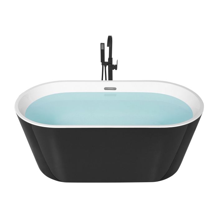 Freestanding Bath 1500 x 750 mm Black HAVANA