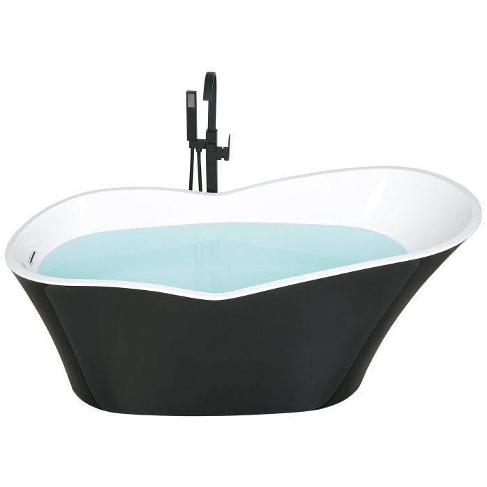 Freestanding Bath 1700 x 800 mm Black DULCINA