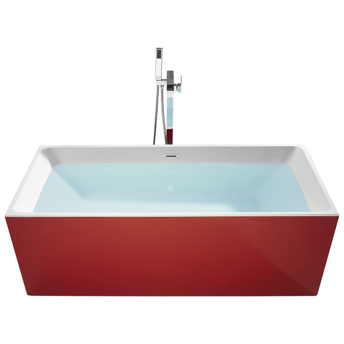 Freestanding Bath 1700 x 810 mm Red RIOS