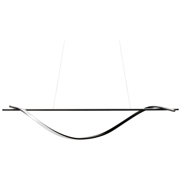 Metal LED Pendant Lamp Black BODRI