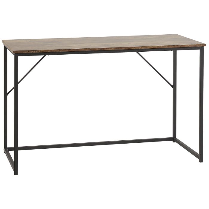 Home Office Desk 120 x 55 cm Dark Wood PEMBRO