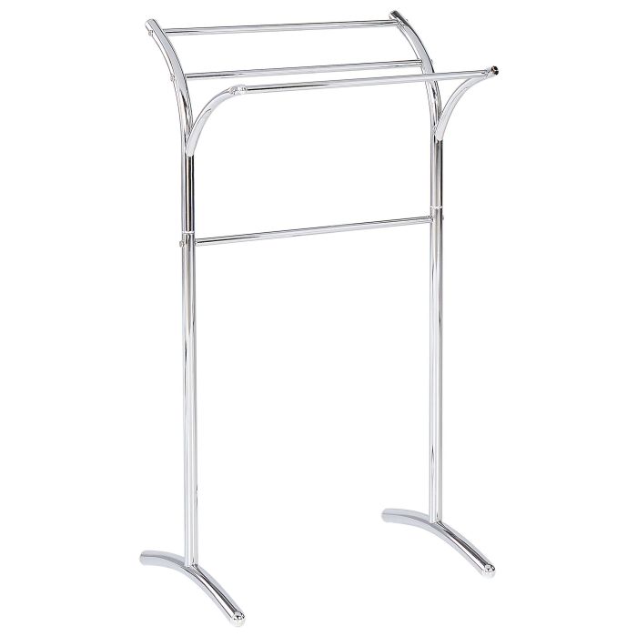 Towel Stand 51 x 91 cm Silver YOPAL