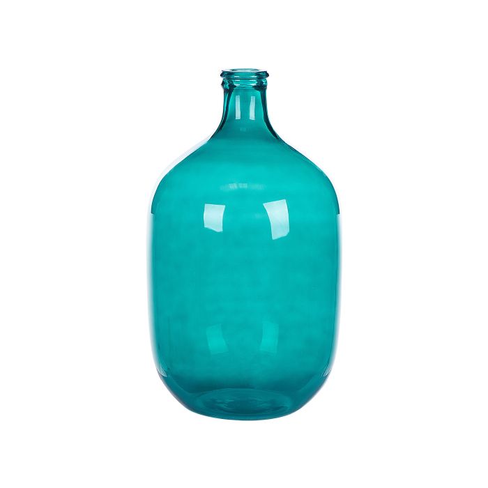 Glass Decorative Vase 48 Blue SAMOSA