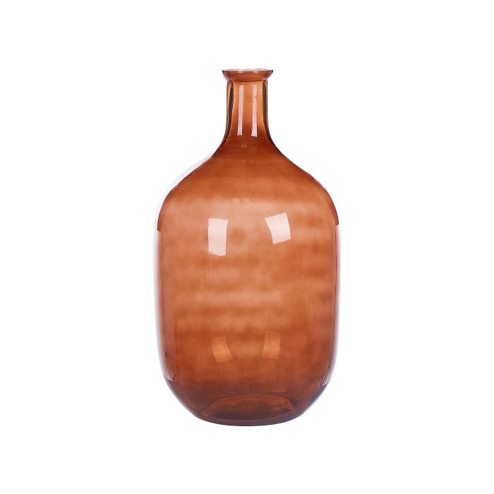 Glass Decorative Vase 51 Brown DALCHINI