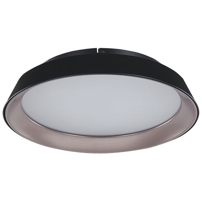 Metal LED Ceiling Lamp Black BILIN