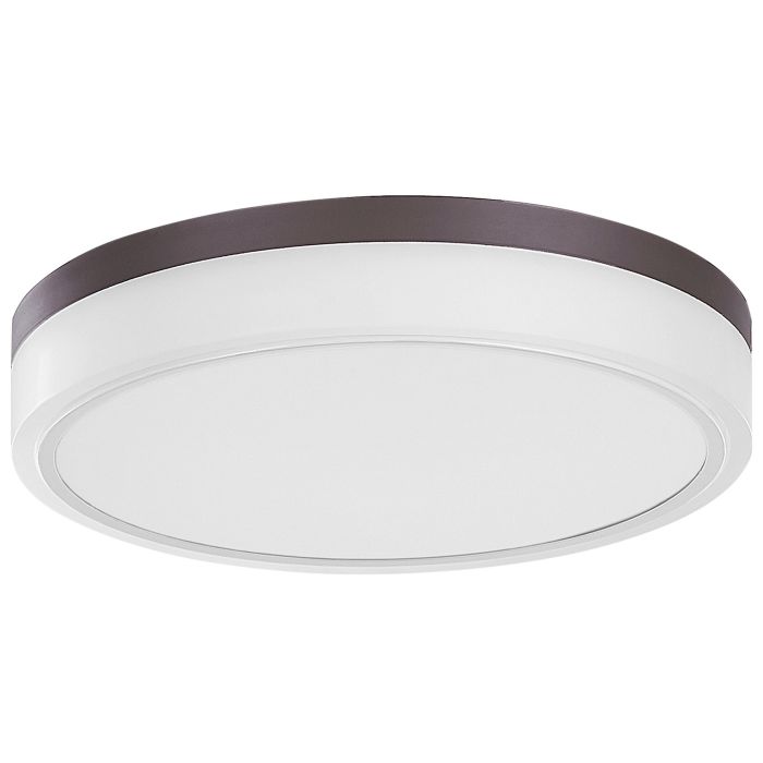 Metal LED Ceiling Lamp White SAKAE