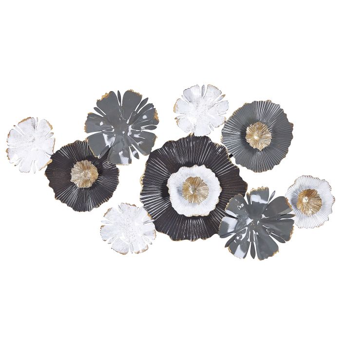 Wall DÃ©cor Flowers Multicolour POTASSIUM