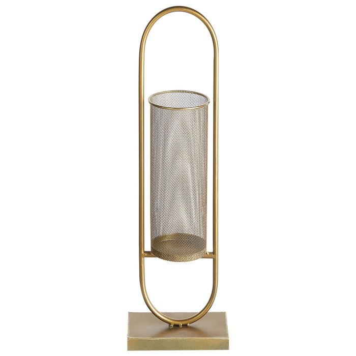 Metal Candle Holder 73cm Gold