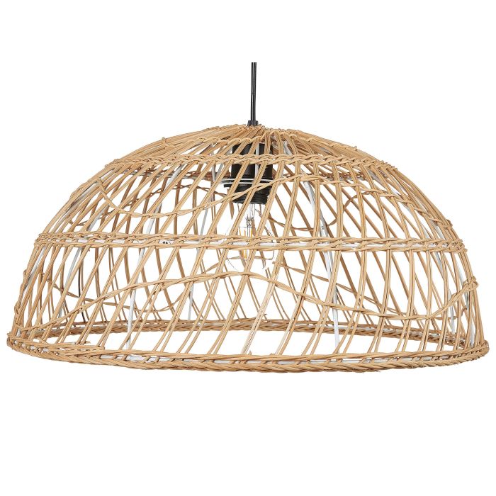 Rattan Pendant Lamp Natural RAVINE