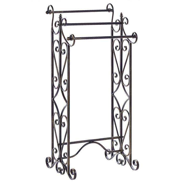 Towel Stand 45 x 90 cm Black CHILLAN