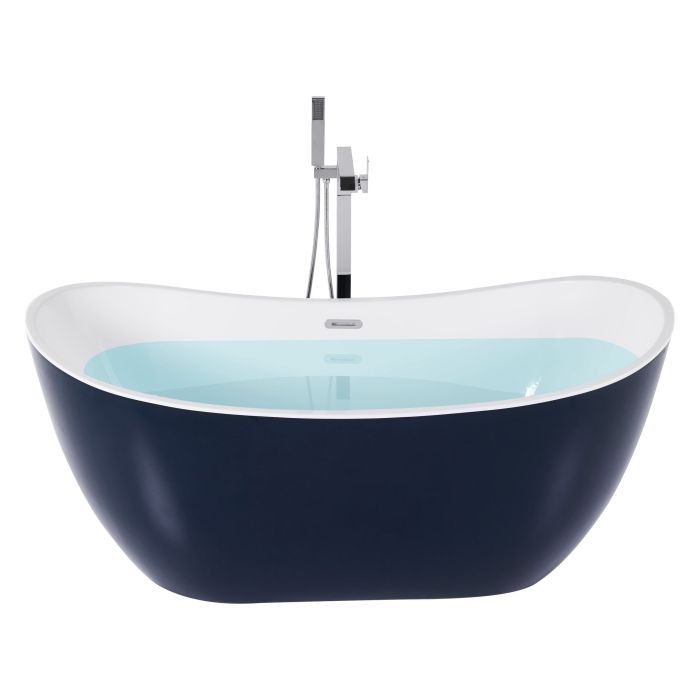 Freestanding Bath 1700 x 770 mm Navy Blue ANTIGUA