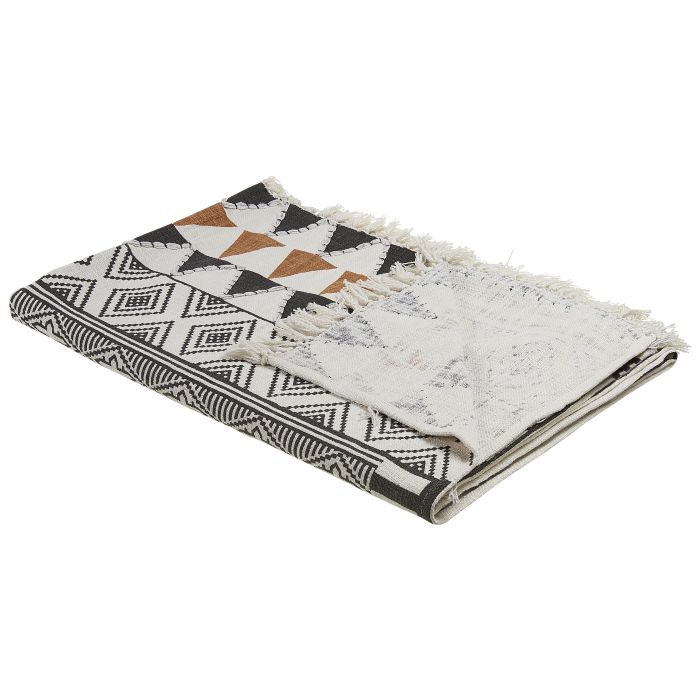 Cotton Blanket 130 x 180 cm Multicolour PRODDATUR
