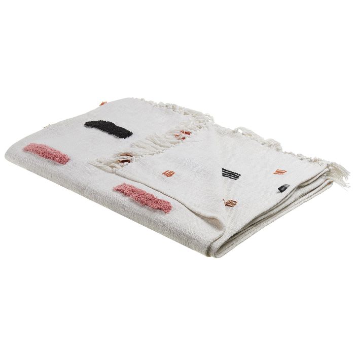 Cotton Blanket 130 x 180 cm Multicolour ALAPPUZHA