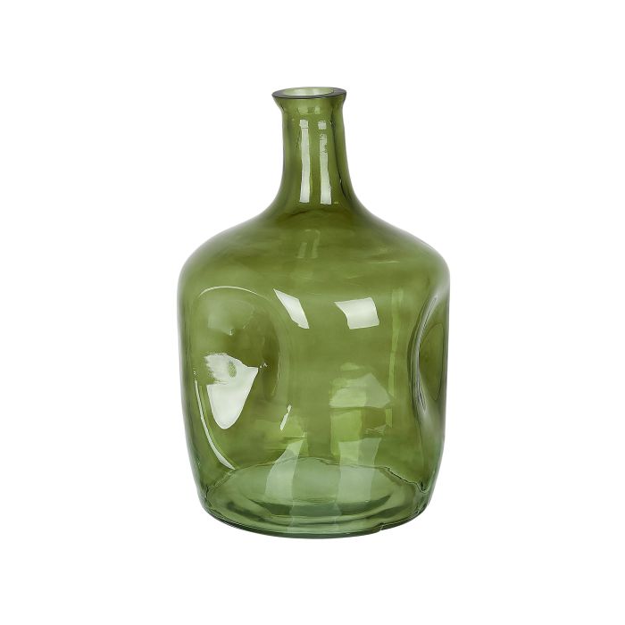 Glass Flower Vase 30 Green KERALA