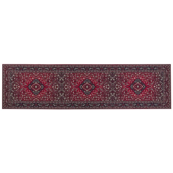 Runner Rug 80x300cm Red