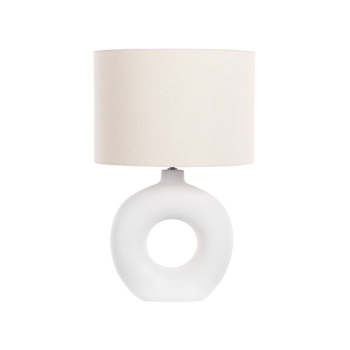 Ceramic Table Lamp White VENTA