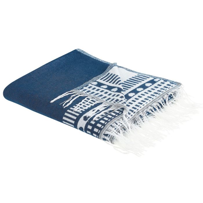 Blanket 130 x 170 cm Blue TARLAY