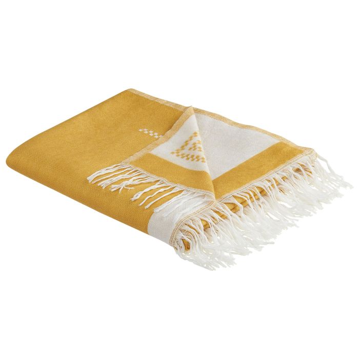 Blanket 130 x 170 cm Yellow JALKINI