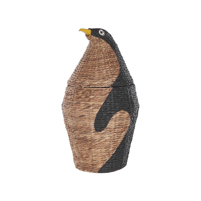 Water Hyacinth Wicker Penguin Basket Natural