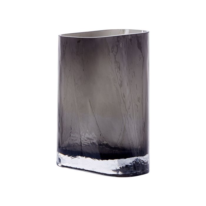 Glass Flower Vase 20 Grey MITATA