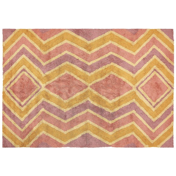 Cotton Area Rug 160x230cm Multicolour