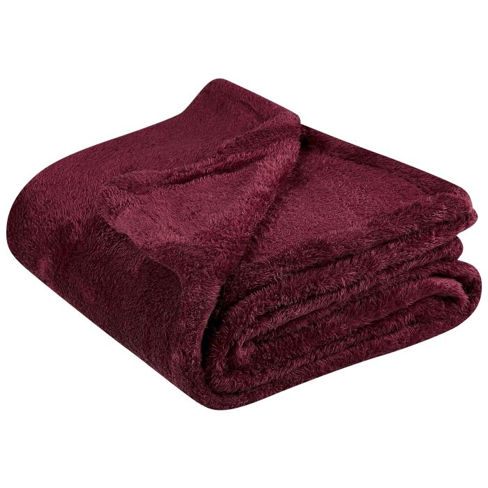 Blanket 125 x 150 cm Burgundy NAMDU