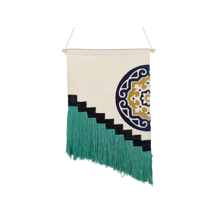 Cotton MacramÃ© Wall Hanging Multicolour NOWSHERA