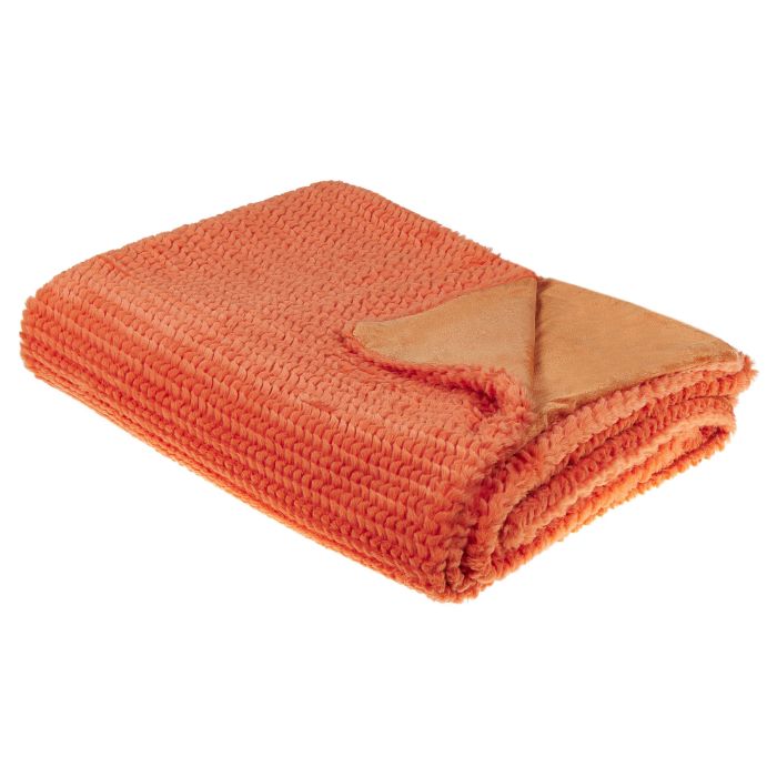 Blanket 150 x 200 cm Orange BJAS