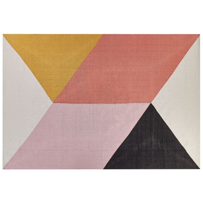 Cotton Area Rug 160x230cm Multicolour