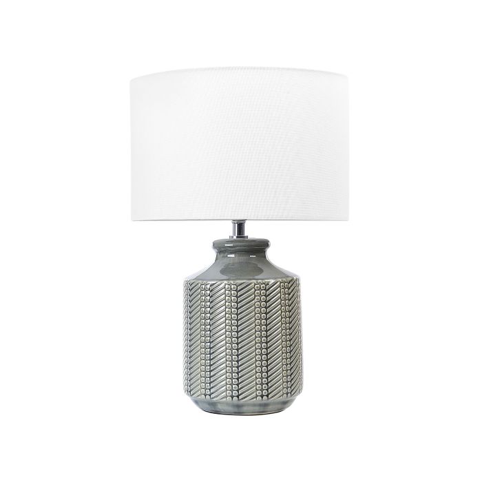 Ceramic Table Lamp Grey ESPERANCE