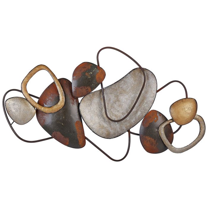 Wall Décor Gold Brown COBALT