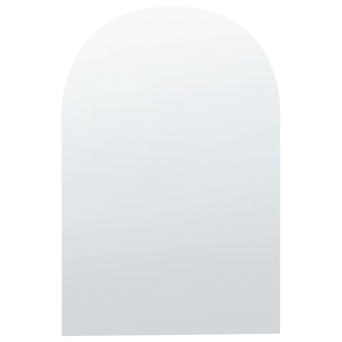 Wall Arch Mirror 50x75cm Silver