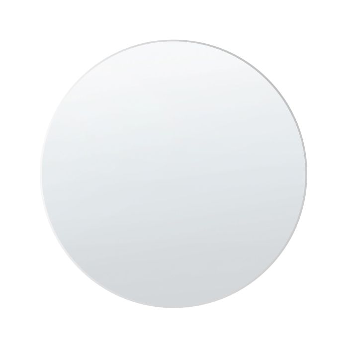 Wall Mirror 80x80cm Silver