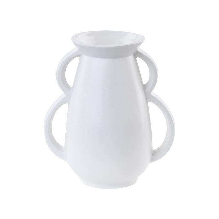 Porcelain Flower Vase 19 White
