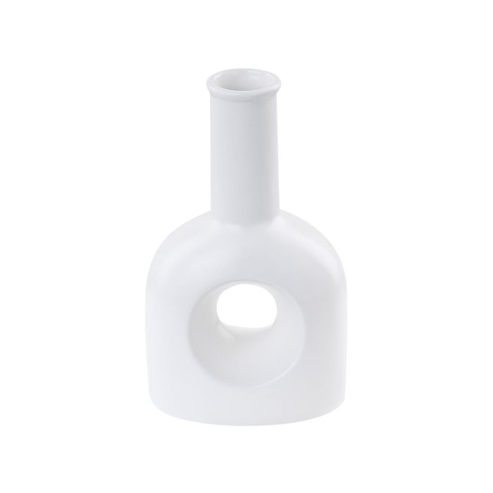 Porcelain Flower Vase 22 White