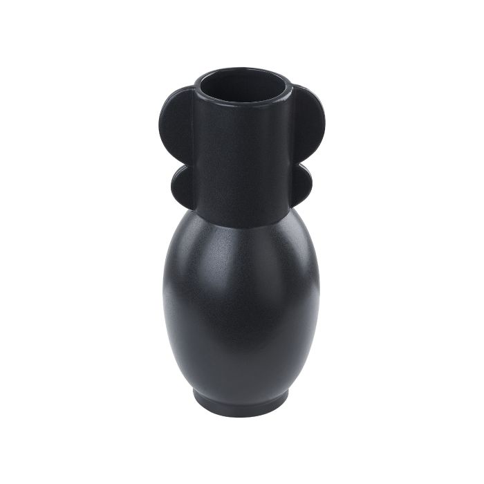 Porcelain Flower Vase 29 Black