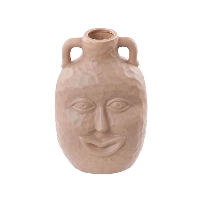 Porcelain Flower Vase 26 Beige