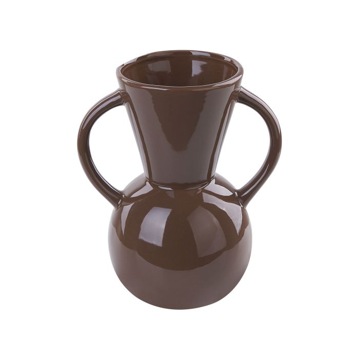 Porcelain Flower Vase 19 Brown