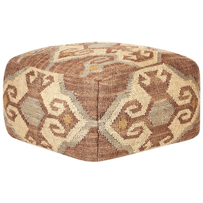 Jute Pouffe Multicolour URPAD