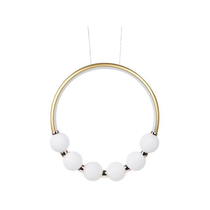 Metal LED Pendant Lamp Gold FANE