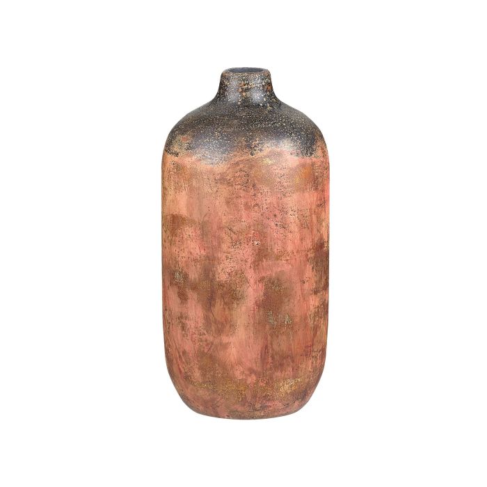 Terracotta Flower Vase 53 Copper Black