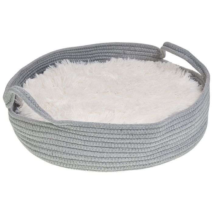 Cotton Pet Bed Ã¸ 45 cm Grey DALAMAN