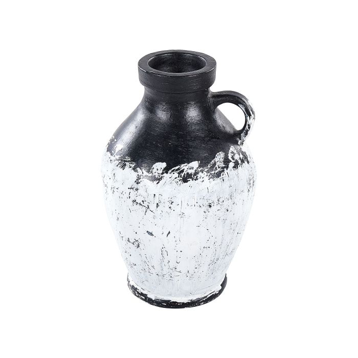Terracotta Decorative Vase 33 White