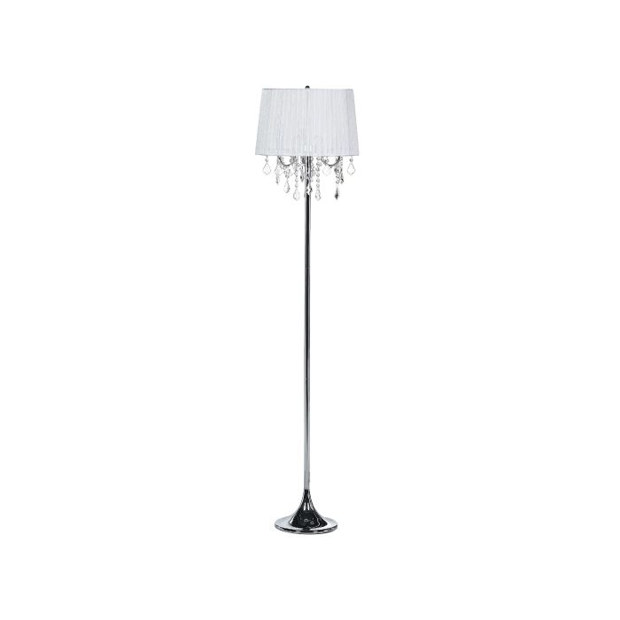 Crystal Floor Lamp White EVANS