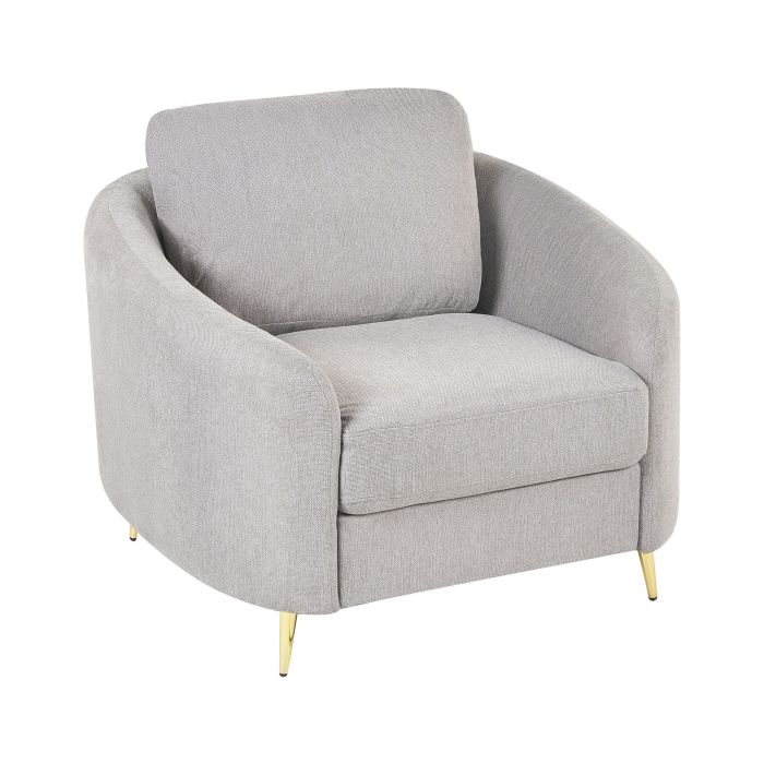 Fabric Armchair Grey TROSA