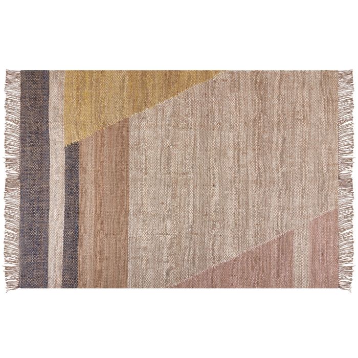 Jute Area Rug 160x230cm Brown